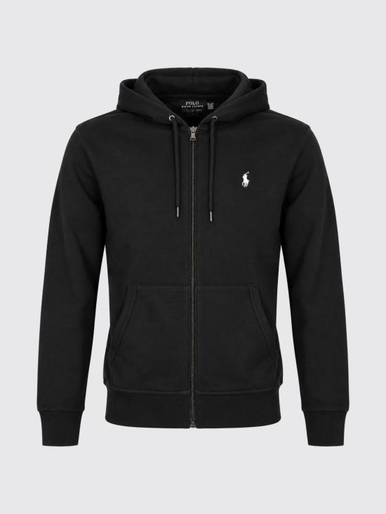 26FW 폴로 랄프로렌 후드 티셔츠 710888282 001 Black - POLO RALPH LAUREN