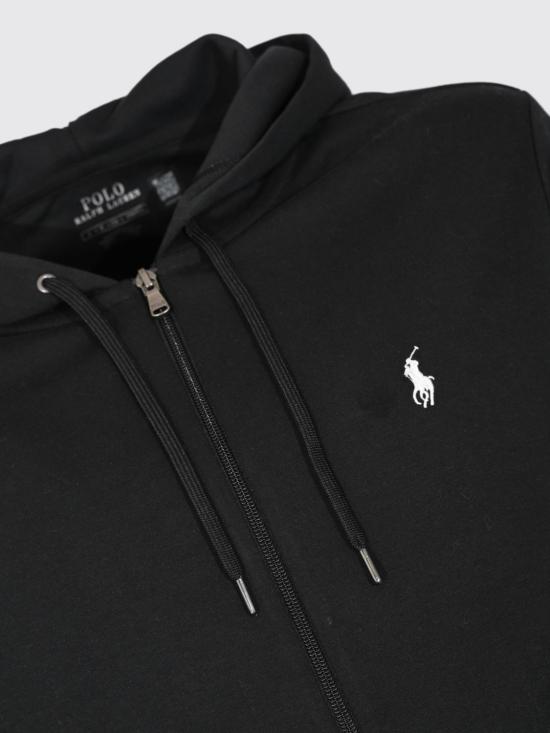 26FW 폴로 랄프로렌 후드 티셔츠 710888282 001 Black - POLO RALPH LAUREN