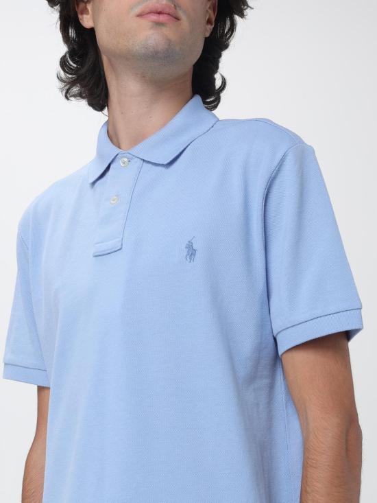 26FW 폴로 랄프로렌 폴로 티셔츠 710680784 543 Blue - POLO RALPH LAUREN