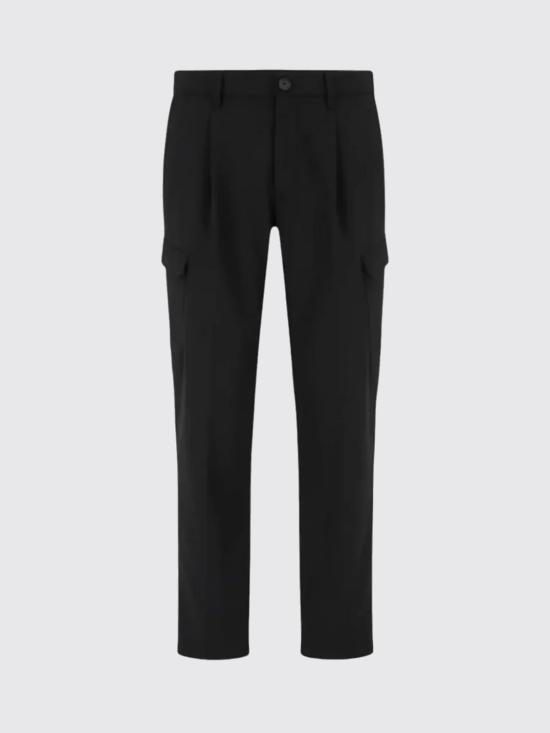 26FW 에르노 리조트 플리츠 카고 포켓 팬츠 PT000156U12773S 9300 Black - HERNO