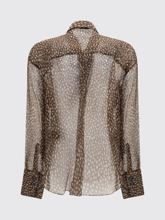 26FW 브루넬로 쿠치넬리 셔츠 MG961M2Z16 C002 Cocoa - BRUNELLO CUCINELLI