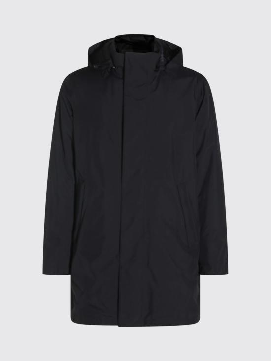 26FW 에르노 후드 다운 자켓 후드 다운 자켓 PI001387U12481 9300 Black - HERNO