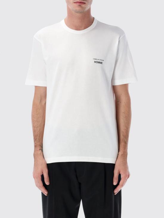 26FW 꼼데가르송 반팔 티셔츠 HRT101 3 White