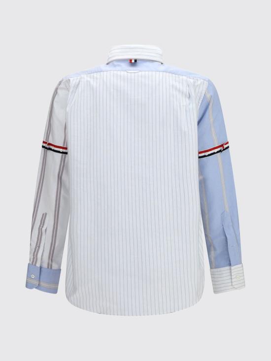 26FW 톰브라운 셔츠 MWL301FF0938 480 Gnawed Blue - THOM BROWNE
