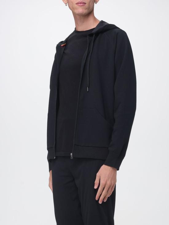 26FW 폴 스미스 긴팔 티셔츠 M1A500TU804 79 Black - PAUL SMITH