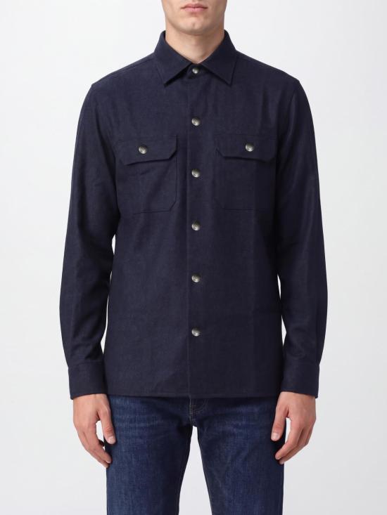 26FW 브루넬로 쿠치넬리 자켓 MY6660721 C010 Navy