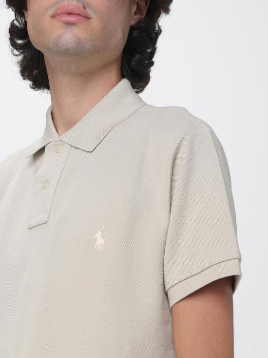 26FW 폴로 랄프로렌 폴로 티셔츠 710680784 538 Grey - POLO RALPH LAUREN