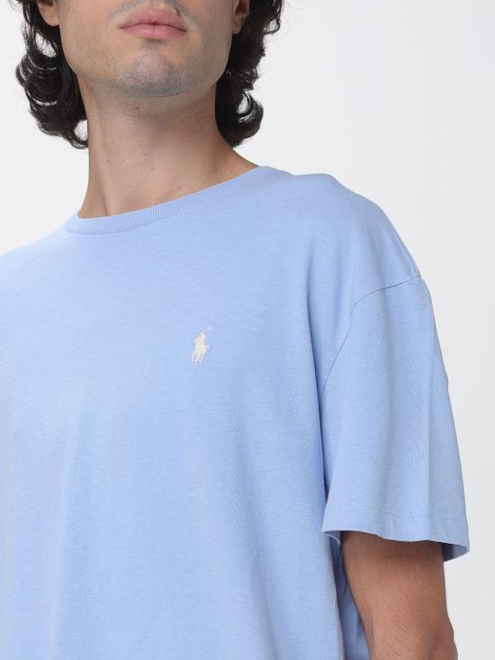 26FW 폴로 랄프로렌 반팔 티셔츠 710B31422 012 Blue - POLO RALPH LAUREN