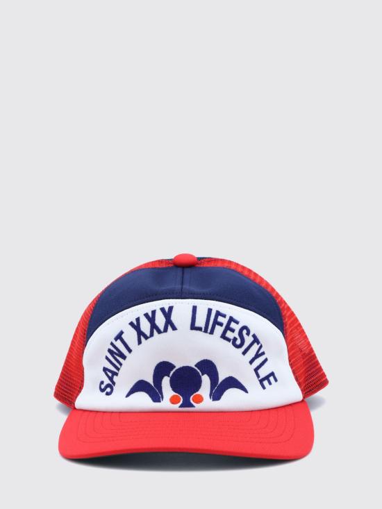 26FW 세인트 미카엘 볼캡 SMMK10000077 NAVY Red