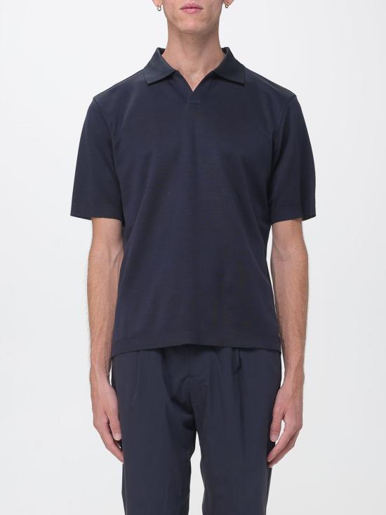 26FW 에르노 폴로 티셔츠 JV000004U52059 9201 Navy