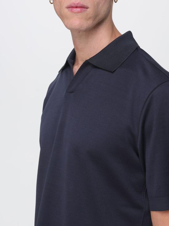 26FW 에르노 폴로 티셔츠 JV000004U52059 9201 Navy - HERNO