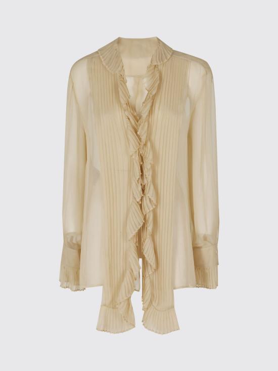 26FW 알베르타 페레티 셔츠 02036615 0081 Brown - ALBERTA FERRETTI