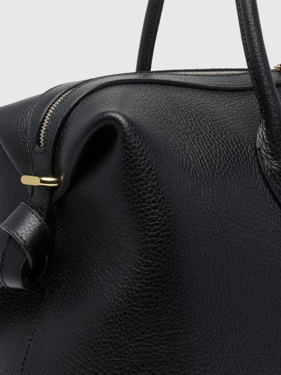 26FW 유제피 숄더백 LARGEBRIOCHEDUFFLEPEBBLEGRAINLEATHER L034 Black - YUZEFI