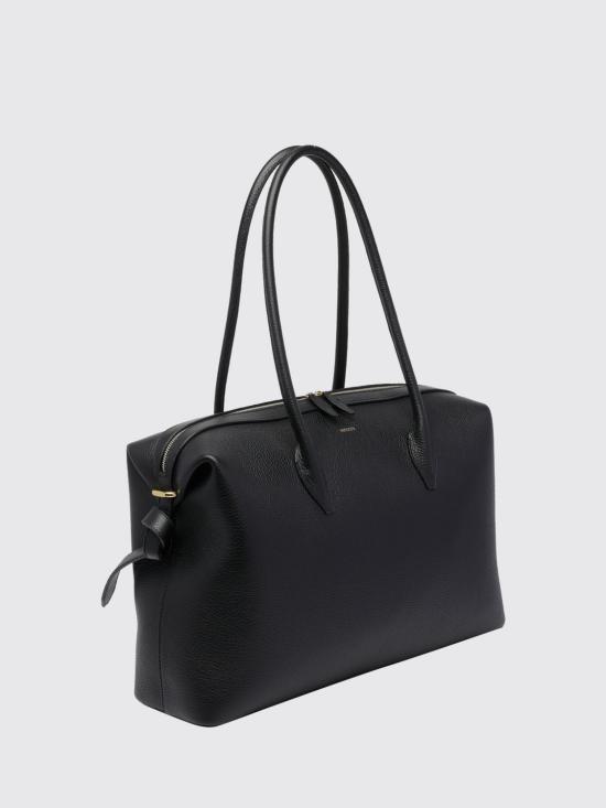 26FW 유제피 숄더백 LARGEBRIOCHEDUFFLEPEBBLEGRAINLEATHER L034 Black - YUZEFI