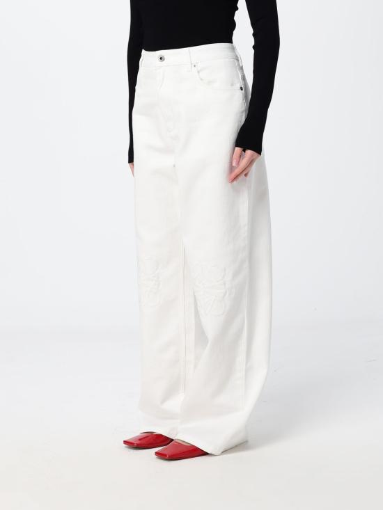 26FW 로에베 데님 팬츠 S359Y11XEV 2100 White - LOEWE