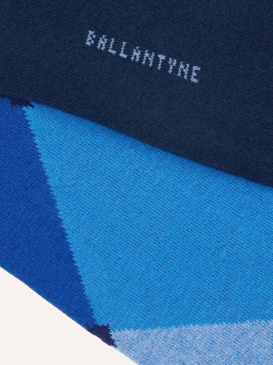 27FW 발렌타인 양말 BMX03114CT1 93512 BLU - BALLANTYNE