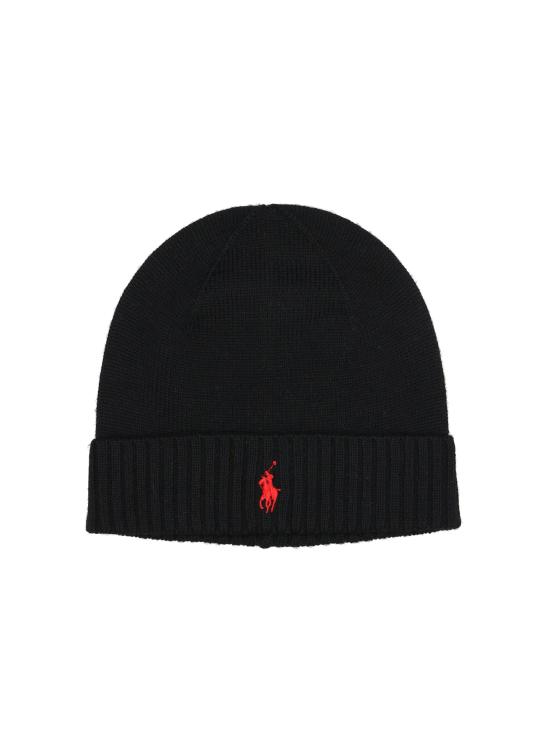 27FW 폴로 랄프로렌 비니 710886137 001 BLACK