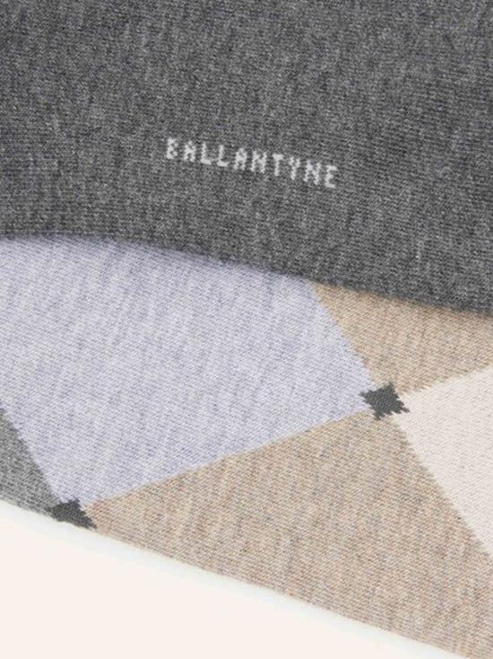 27FW 발렌타인 양말 BMX03114CT1 95548 GREY - BALLANTYNE