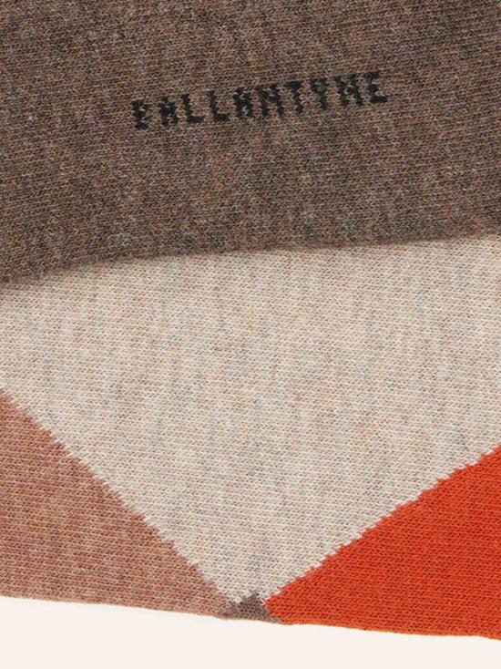27FW 발렌타인 양말 BMX03114CT1 94874 MARRONE - BALLANTYNE