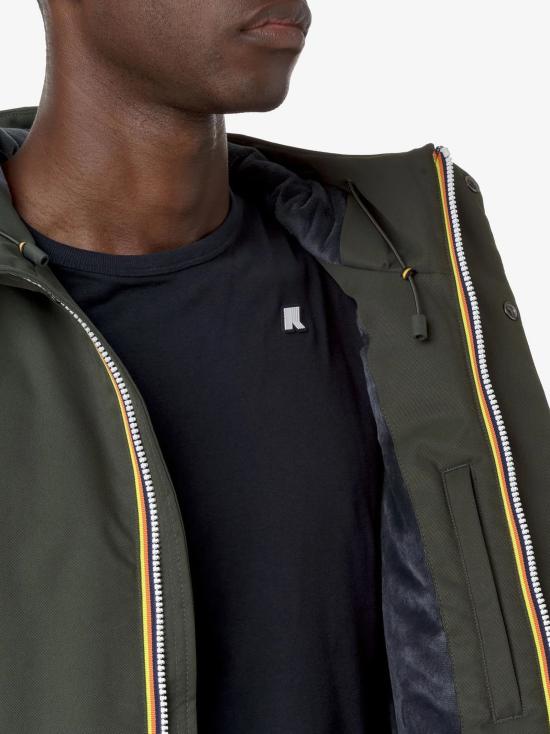 27FW 까웨 자켓 K8133DW AL7 GREEN BLUE - K-WAY