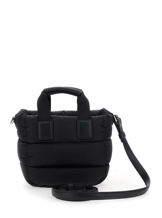 26FW 몽클레어 카라독 마이크로 패딩 토트백 5L00004 M6275 999 BLACK DOM - MONCLER