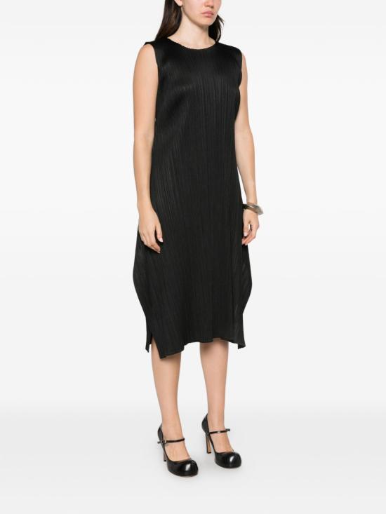 26FW 플리츠플리즈 롱 원피스 PP68JH136 15 BLACK - PLEATS PLEASE
