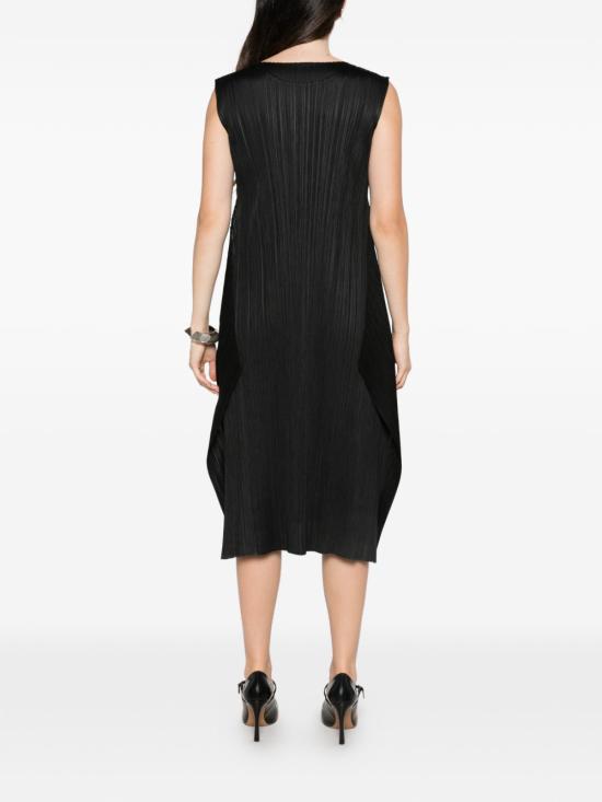 26FW 플리츠플리즈 롱 원피스 PP68JH136 15 BLACK - PLEATS PLEASE