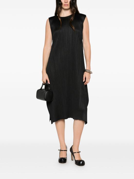 26FW 플리츠플리즈 롱 원피스 PP68JH136 15 BLACK - PLEATS PLEASE