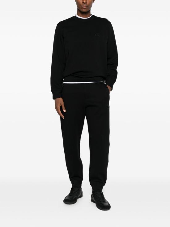 26FW 엠포리오 아르마니 트레이닝/조거 팬츠 EM004539 AF10013UC001 BLACK - EMPORIO ARMANI