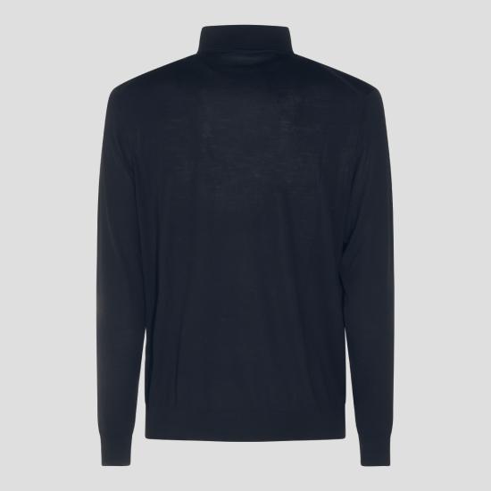 26FW 키톤 폴로 티셔츠 UMK0864 K4012 DARK NAVY DOM - KITON