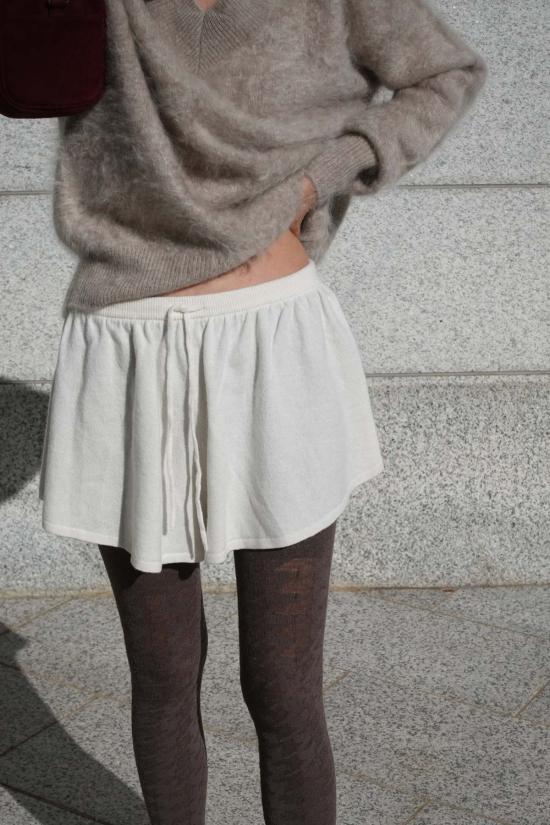  퓨어 캐시미어 엔와이씨 스웨터 퓨어캐시미어 NYC 브러시드 캐시미어 브이넥  토프 - PURECASHMERE NYC