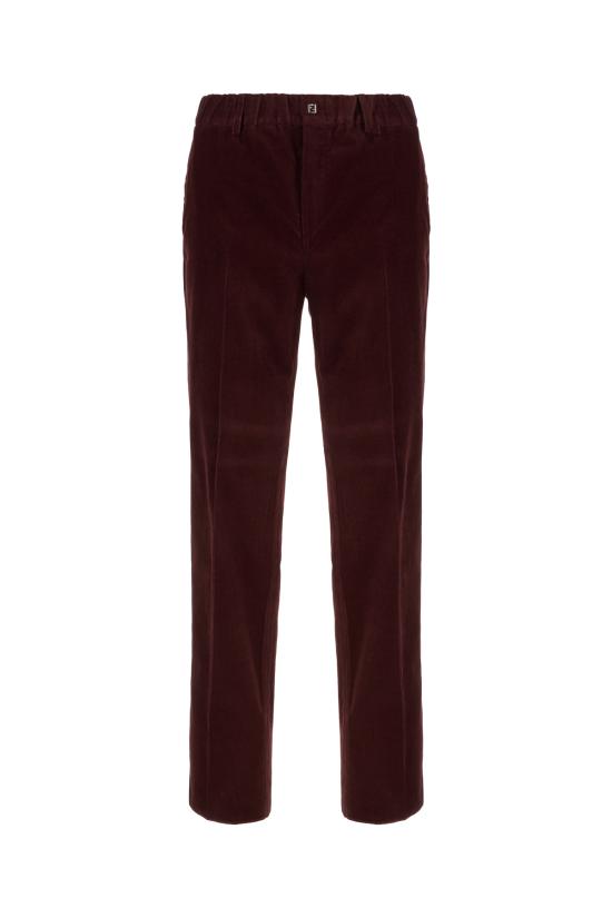 26SS 펜디 스트레이트 팬츠 FB1069ATE9 F0HM6 BURGUNDY