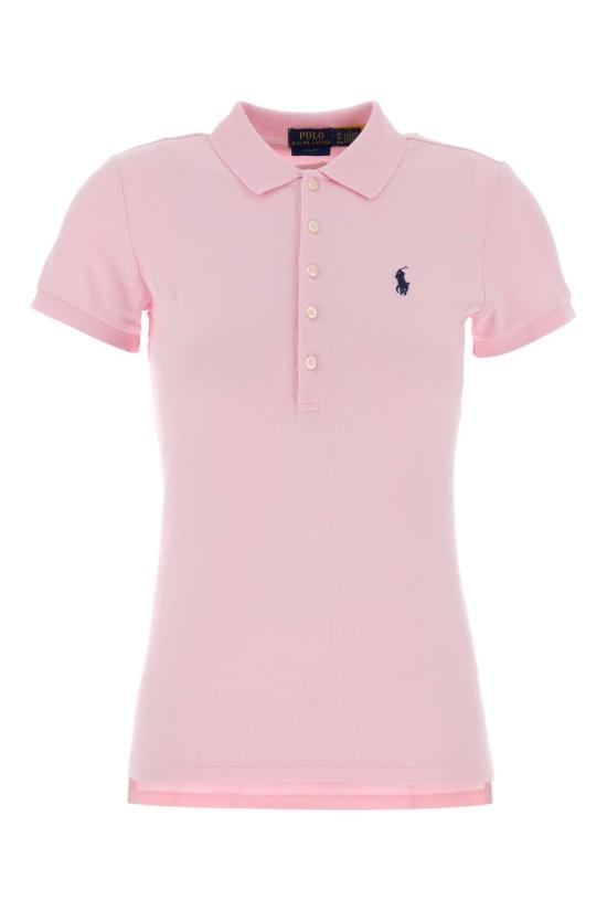 26FW 폴로 랄프로렌 슬림핏 스트레치 폴로 셔츠 211B18200 014 Pink