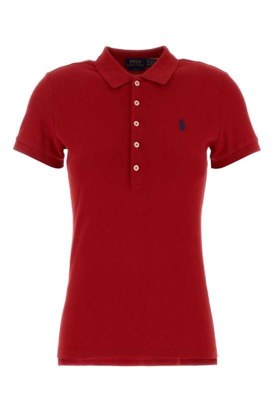 26FW 폴로 랄프로렌 슬림핏 스트레치 폴로 셔츠 211B18200 008 Red