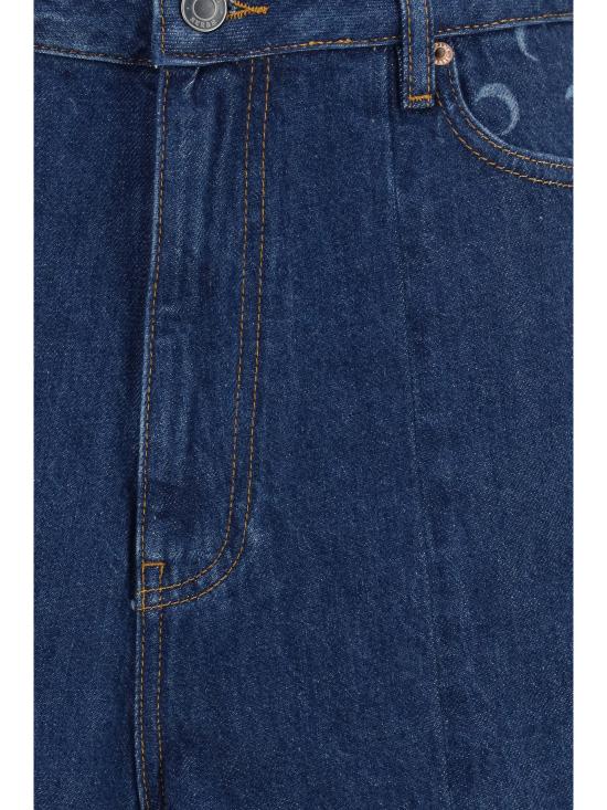 26FW 마린세르 숏팬츠 WSH018ARDEN0002 BL80 MIDNIGHT BLUE - MARINE SERRE