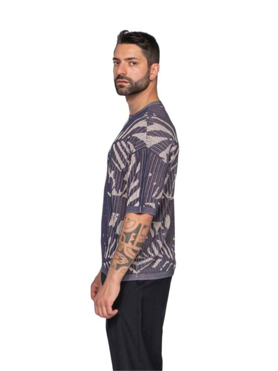 26SS 엠포리오 아르마니 반팔 티셔츠 EM004407 AF23431 Grey - EMPORIO ARMANI