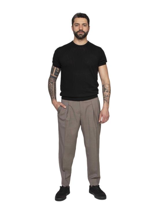 26SS 마우로 오타비아니 반팔 티셔츠 CTS24867 Black - MAURO OTTAVIANI