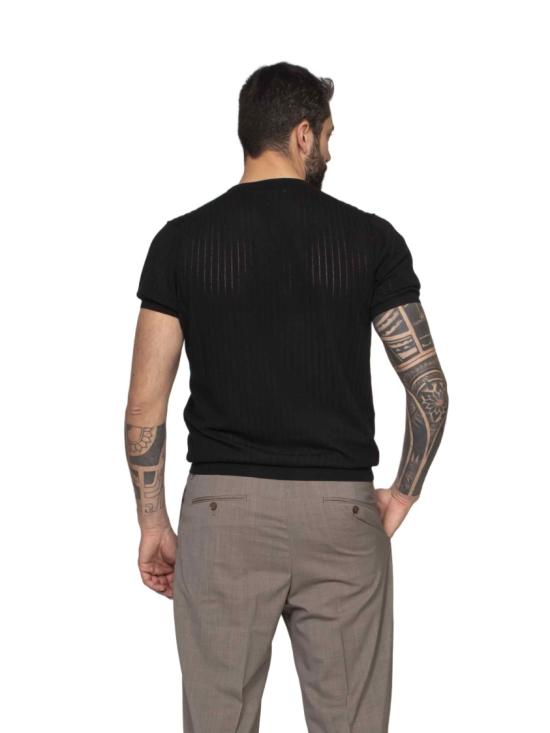 26SS 마우로 오타비아니 반팔 티셔츠 CTS24867 Black - MAURO OTTAVIANI