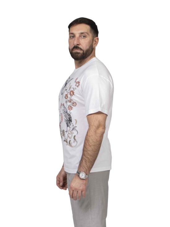 26SS 에트로 반팔 티셔츠 MRMA0004 AR464 White - ETRO