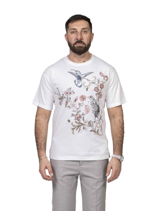 26SS 에트로 반팔 티셔츠 MRMA0004 AR464 White