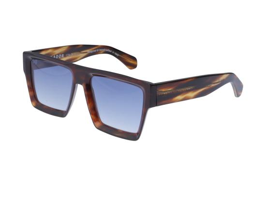 25FW 카돌 선글라스 밴딧 1 그라데이션 블루 오버사이즈 스퀘어 호피무늬 - KADOR
