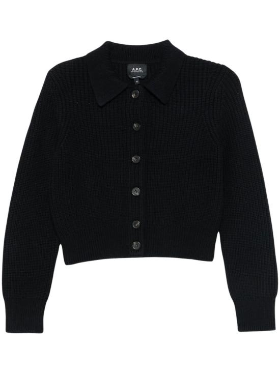 26FW 아페쎄 니트웨어 WVAXUF22315IAK Black
