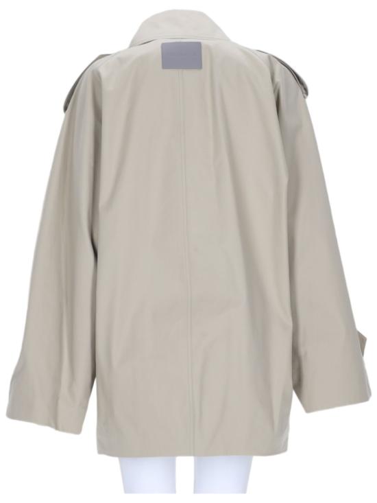 26FW 발렌시아가 더블 브레스티드 트렌치 코트 더블 브레스티드 트렌치 코트 872299 TKP079710 Grey - BALENCIAGA