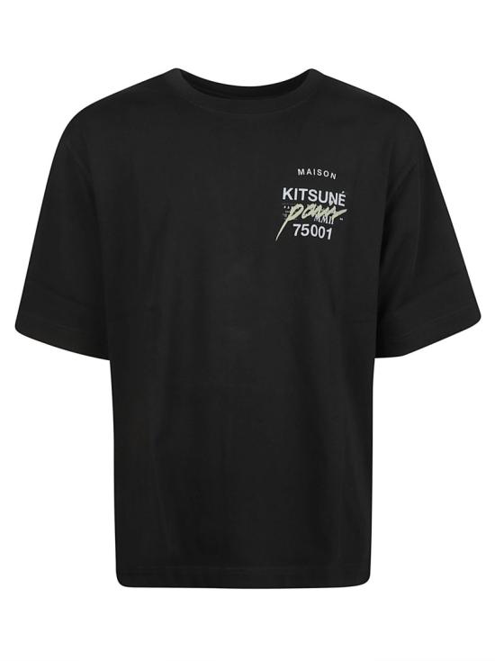 26FW 메종키츠네 반팔 티셔츠 MQMJT02KJ0119 Black