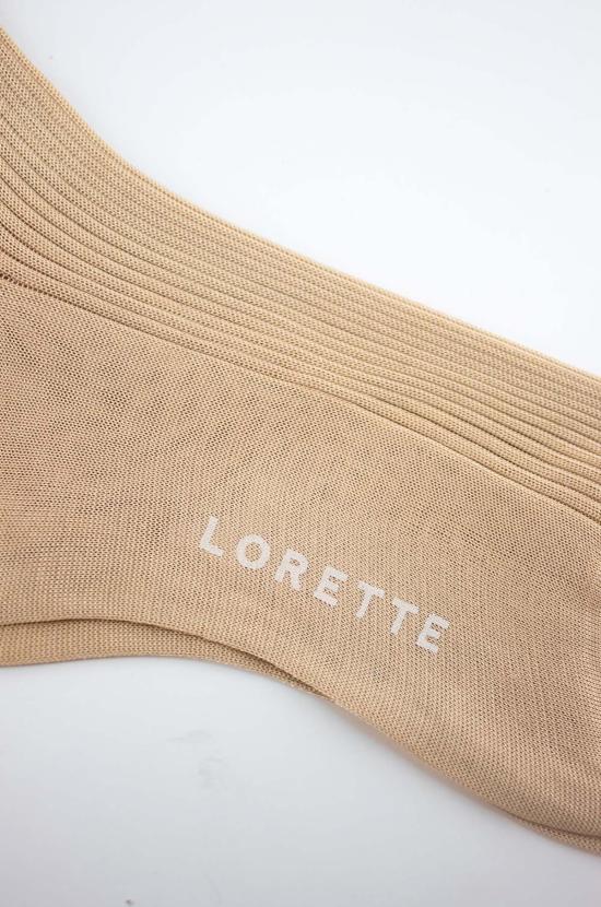  로레트 란제리 양말 로레트 실크  크림 - LORETTE LINGERIE