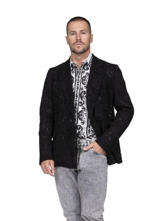 25FW 돌체앤가바나 자켓 G2SV7T HLM5E Black - DOLCE & GABBANA