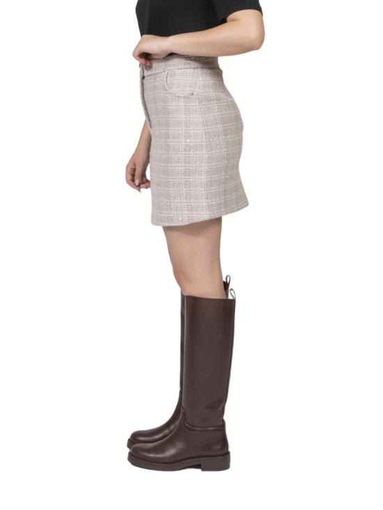 25FW 엠포리오 아르마니 스커트 EW002275 AF14734 Grey - EMPORIO ARMANI