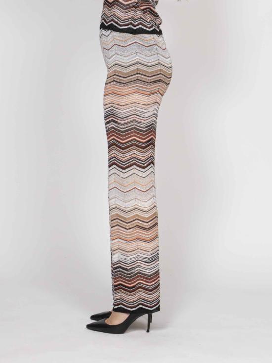 26SS 미소니 팬츠 DS26SI0C BK01H9 Pink - MISSONI