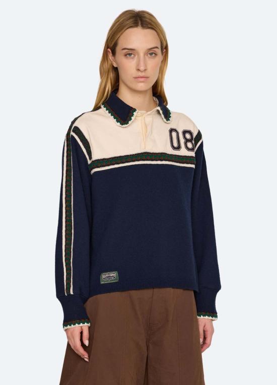  씨뉴욕 스웨터 RS27 024 BLUE - SEA NY