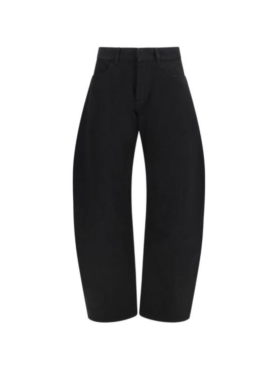 26FW 알라이아 팬츠 AA9P1215D003C995 Black